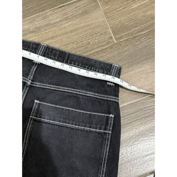 Vintage y2k Men's Black Jnco Baggy Jeans Size 36 - Picture 8 of 11